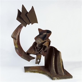 Figur im Raum II - Silvio Mattioli