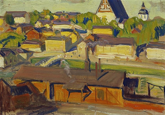 Porvoo by Vilho Sjöström, 1910
