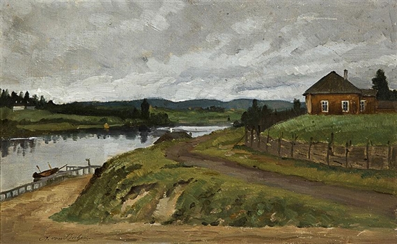 Jokivarsi by Adolf von Becker