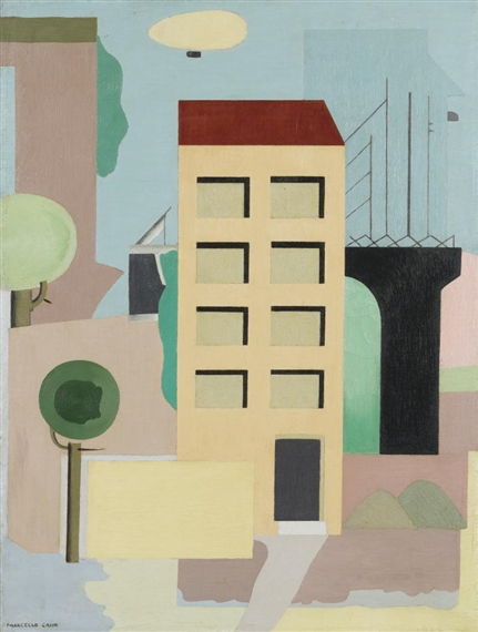 LE DIRIGEABLE by Marcelle Cahn, 1926