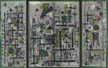 Untitled by Roger Bissière, 1962