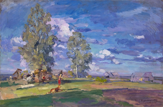 Summer Morning. Okhotino
