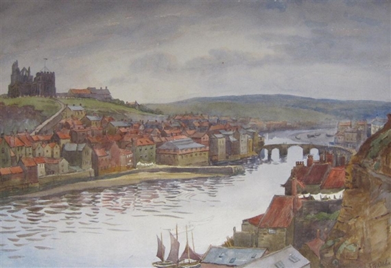 Whitby by J.W. Oddie, 1900