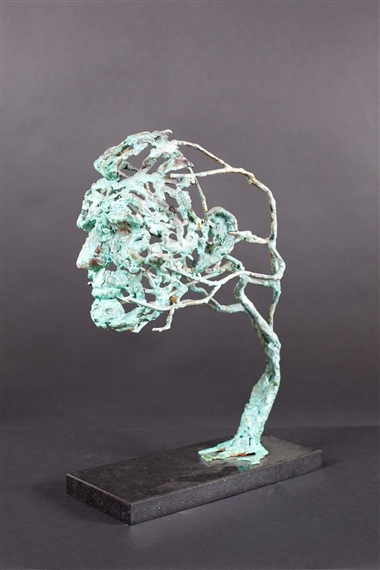 John Coll | HEAD OF SAMUEL BECKETT | MutualArt
