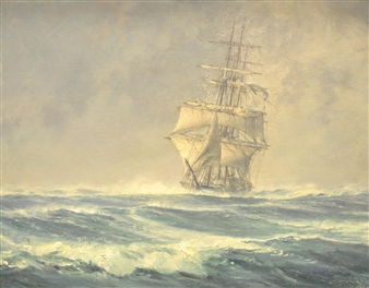 ST. MARY APPROACHING CAPE HORN - John Stobart