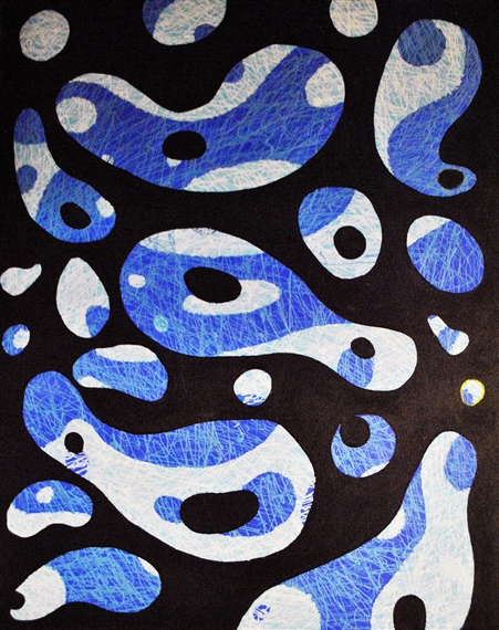 BLUE BUBBLES by Isabela Vasile