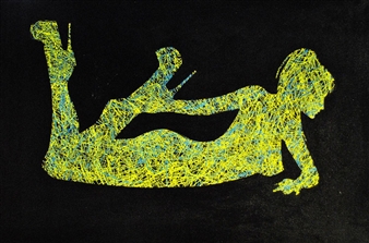 GREEN AND BLUE SEDUCTRESS - Isabela Vasile