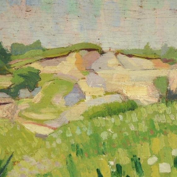 Owens Valley Formations by Helen Clark Oldfield, 1927