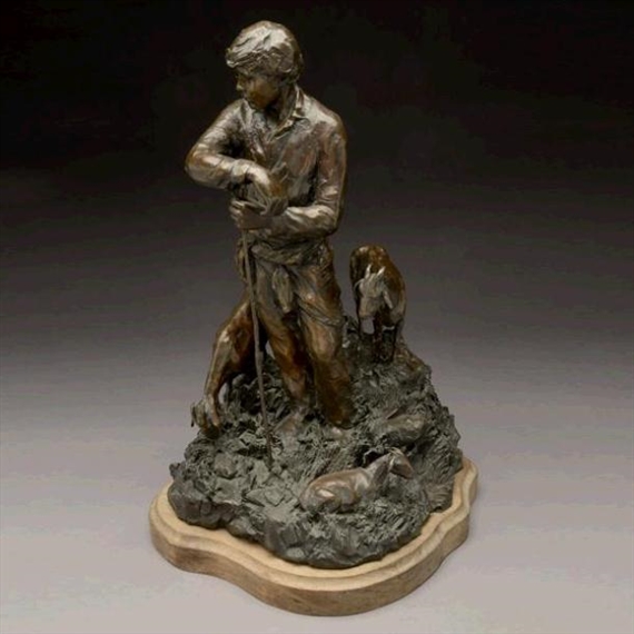 The Young Goat Herder by Glenna Goodacre