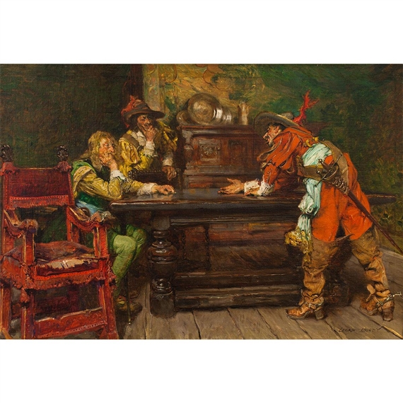 THE DISCUSSION by Edgar Bundy