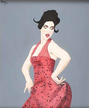 Artwork by William Stearns, Maria Tecce, Made of Oil on Board