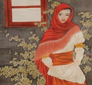 BEAUTY BESIDES WINDOW by Feng Changjiang