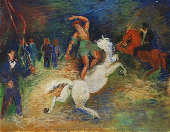 L'Écuyere au Cirque Medrano by Jean Dufy, 1929