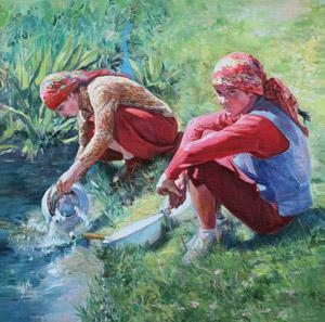 Tajik Girls by Jin Mei, 2010