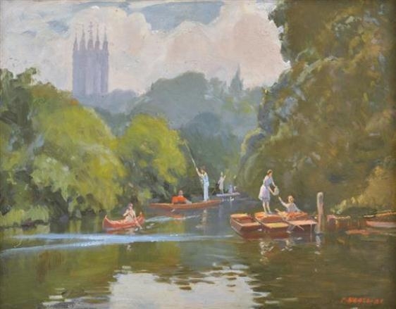Clewin Harcourt | Boating | MutualArt