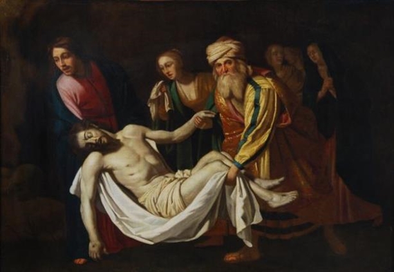 The Entombment by Jan van Bijlert