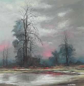 Evening sun in a country landscape - Terry A. Pegg