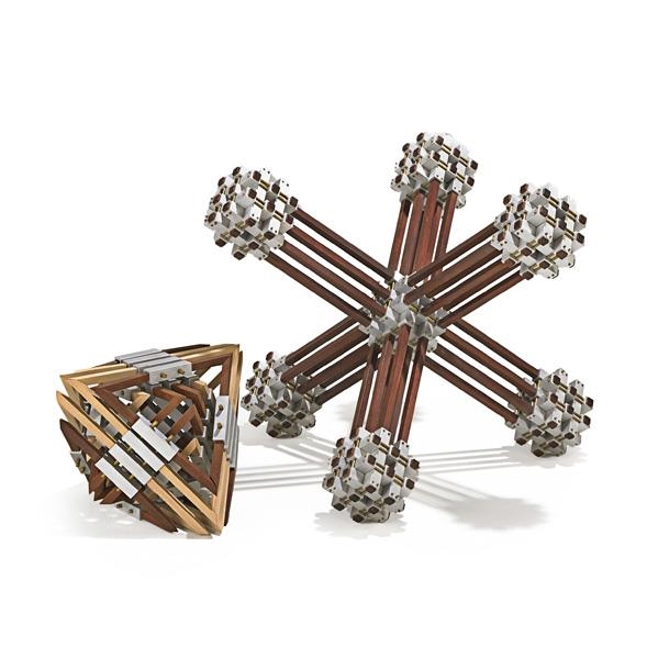 Aaron Kramer Two Linear sculptures, New Orleans, LA (2000s) MutualArt