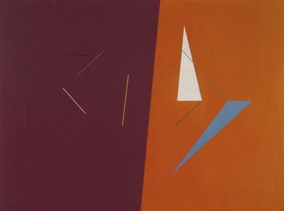 COMPOSITION NO. 145 by Friedrich Vordemberge-Gildewart, 1944