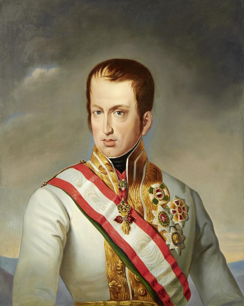 Portrait of Emperor Ferdinand I of Austria by Austrian School, 19th Century