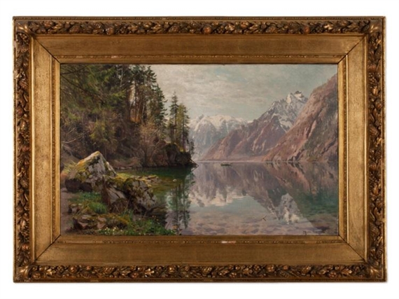 Königssee by Peder Mork Monsted, 1899