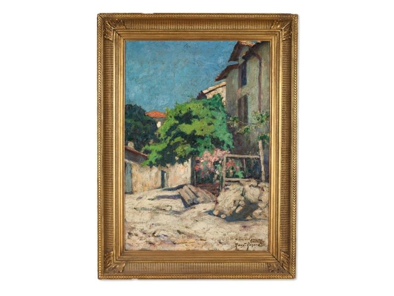Antonin Roux-Renard | Provencal Town (Circa 1910) | MutualArt