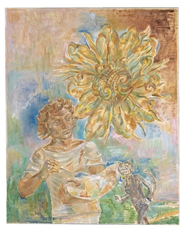 Der Künstler und der Kater - Ljubomir Dimov