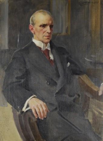 Porträtt föreställande Eric Frisell by Anders Zorn, 1917