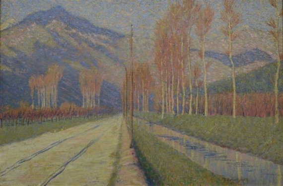NEAR CARRARA by Thomas Buford Meteyard, circa 1892