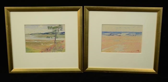 SCITUATE MARSHES AFTER STORM and SCITUATE, NORTH RIVER, LONE PINE