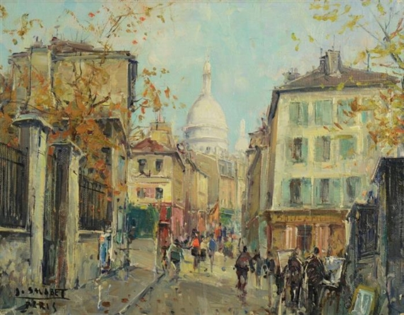 MONTEMARTRE STREET by Juan Bayón Salado