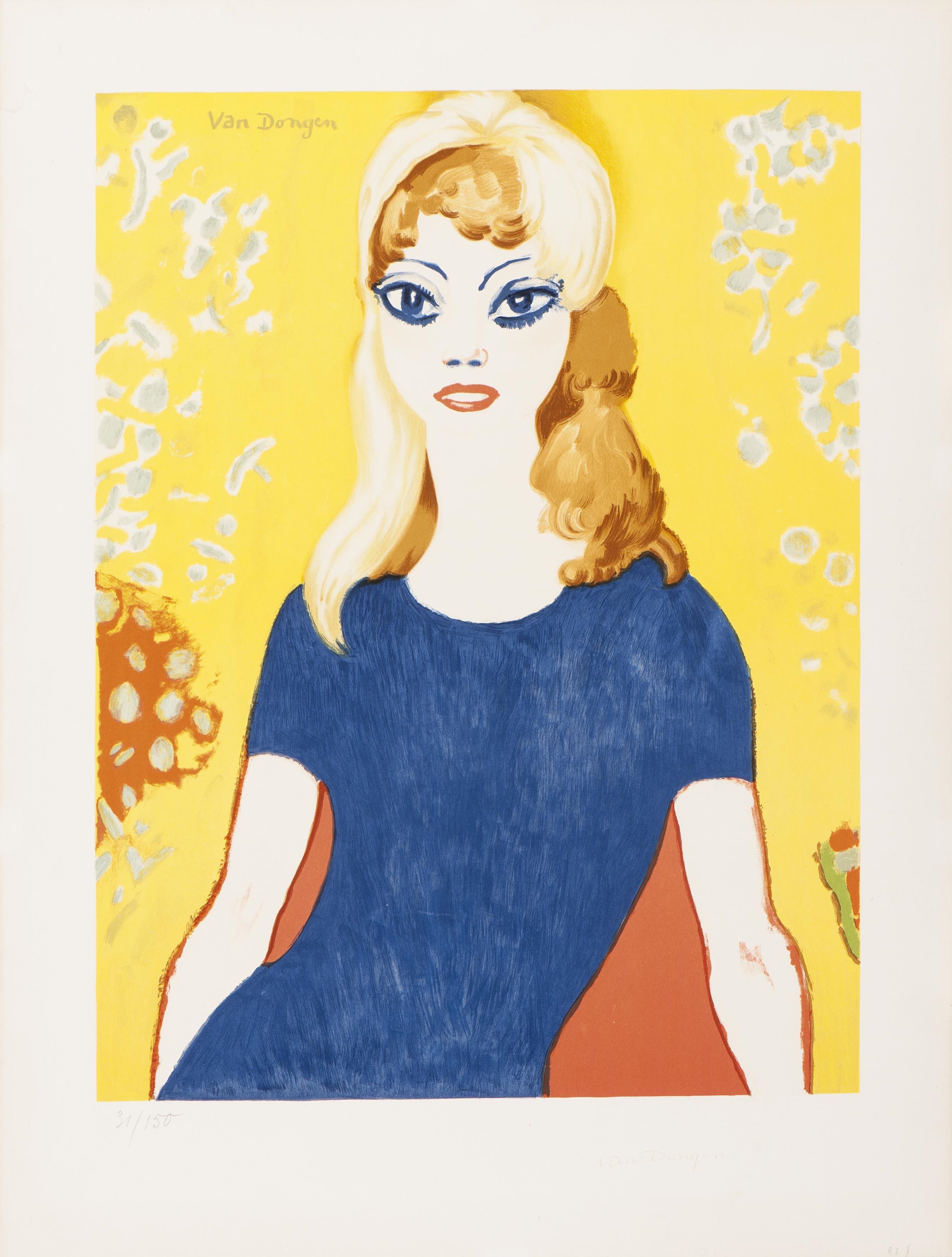 Kees van Dongen Brigitte Bardot MutualArt