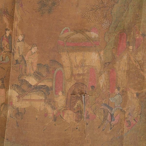Li Tang | Figures on Horseback | MutualArt