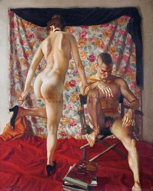 WEST SIDE STUDIO by Chen Danqing, 1994