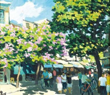 Pham Luan | The Market (2005) | MutualArt