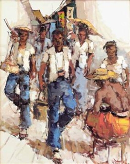At The Market - Lucien Frits Ohl