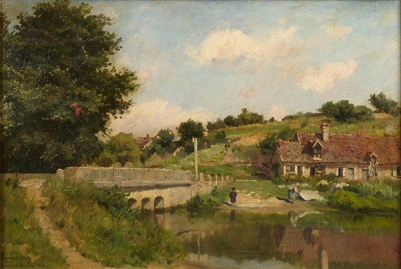 Amboise by Johannes Martin Grimelund, 1883