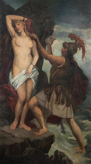Perseus and Andromeda by Leopold Bara