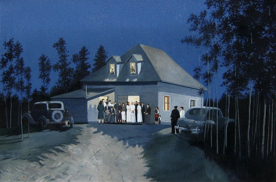 Where do all the pretty brides go? by Peter Shostak, 1981