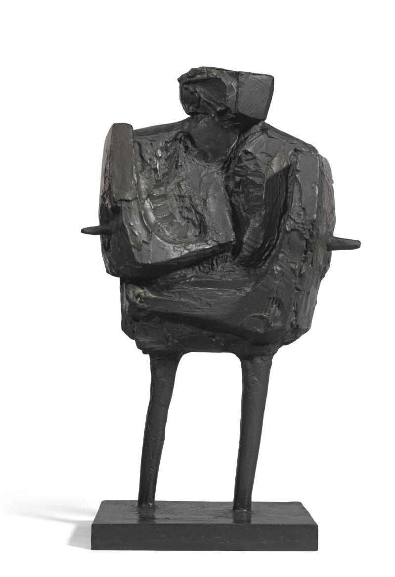 MAQUETTE FOR LARGE STANDING ARMED FIGURE by Bernard Meadows, 1962