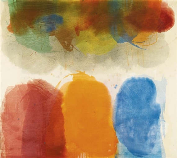 TRANSCEND by Albert Irvin, 1973