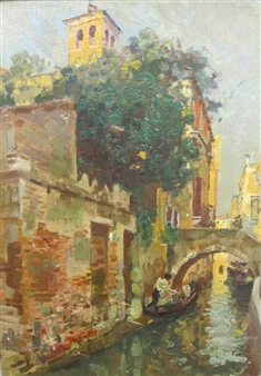 A Venetian Backwater - E. Tomi