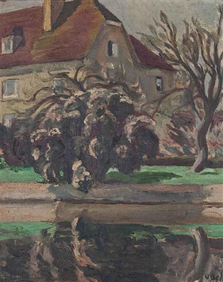Vanessa Bell | View of Charleston from Across the Pond (1935 - 1938 ...