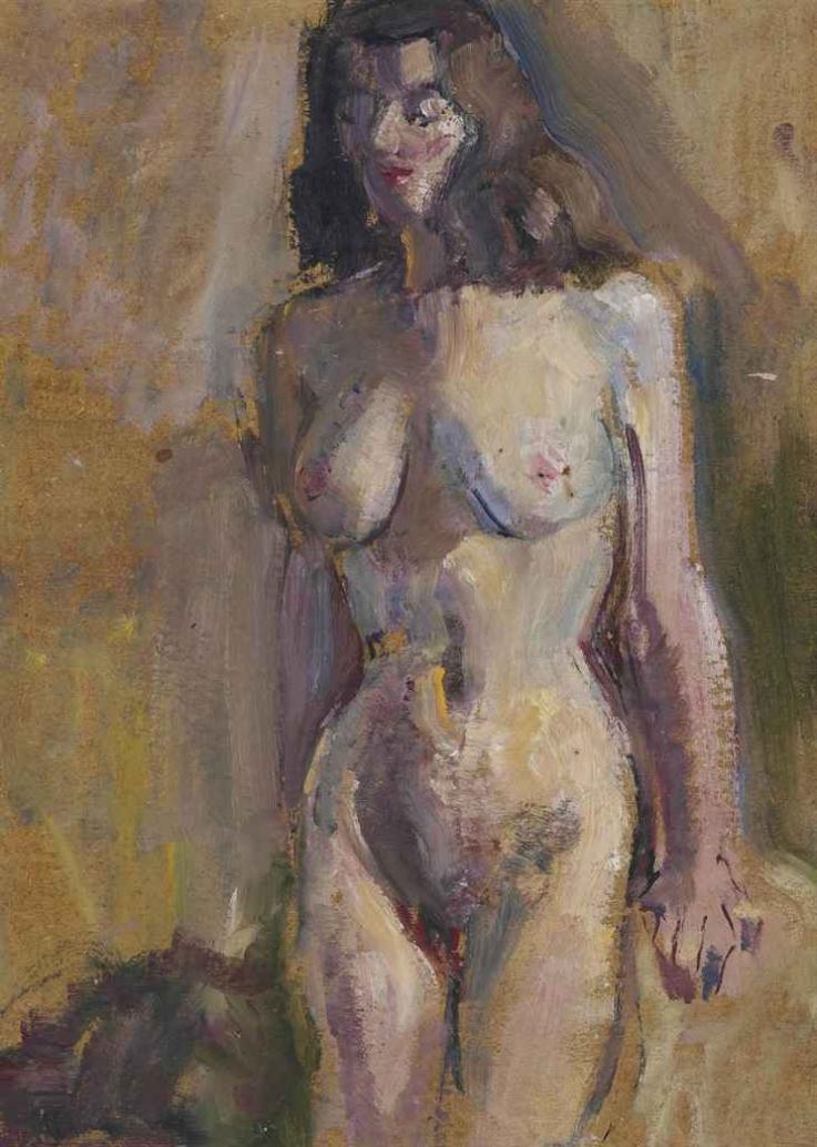 Nude by Euan Uglow