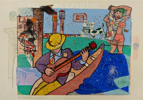 Richard Marshall Merkin | Orpheus and Eurydice (1985) | MutualArt