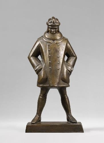 FLIEGERSTATUETTE by Rudolf Edwin Belling, 1917
