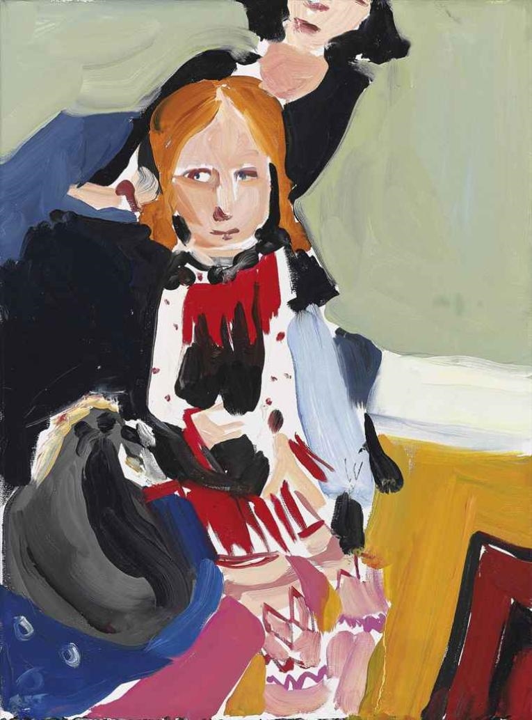 Artwork by Chantal Joffe, Vita, Made of oil on canvas