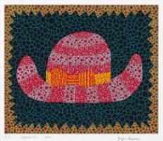 Artwork by Yayoi Kusama, Chapeau (I), Made of Silkscreen