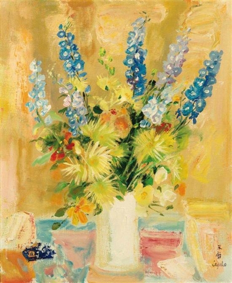 Bouquet de fleurs by Lê Phổ