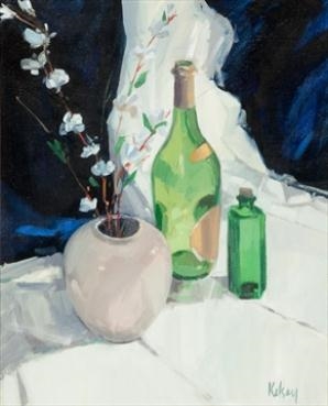 Artwork by Robert Kelsey, STILL LIFE, Made of oil on canvas
